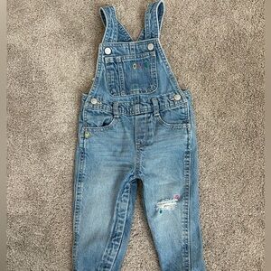 Embroidered Overalls